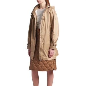 Moncler Crepide Tan Trench / Rain Coat
